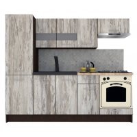 Bucatarie MARINA NEW 230 B Wenge / Decor K084